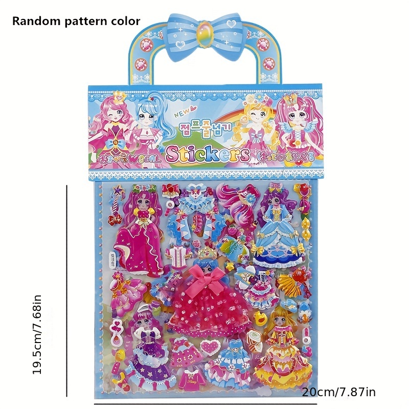 Princesa vestir-se adesivos in - Art Craft Toddler avaliação e preço