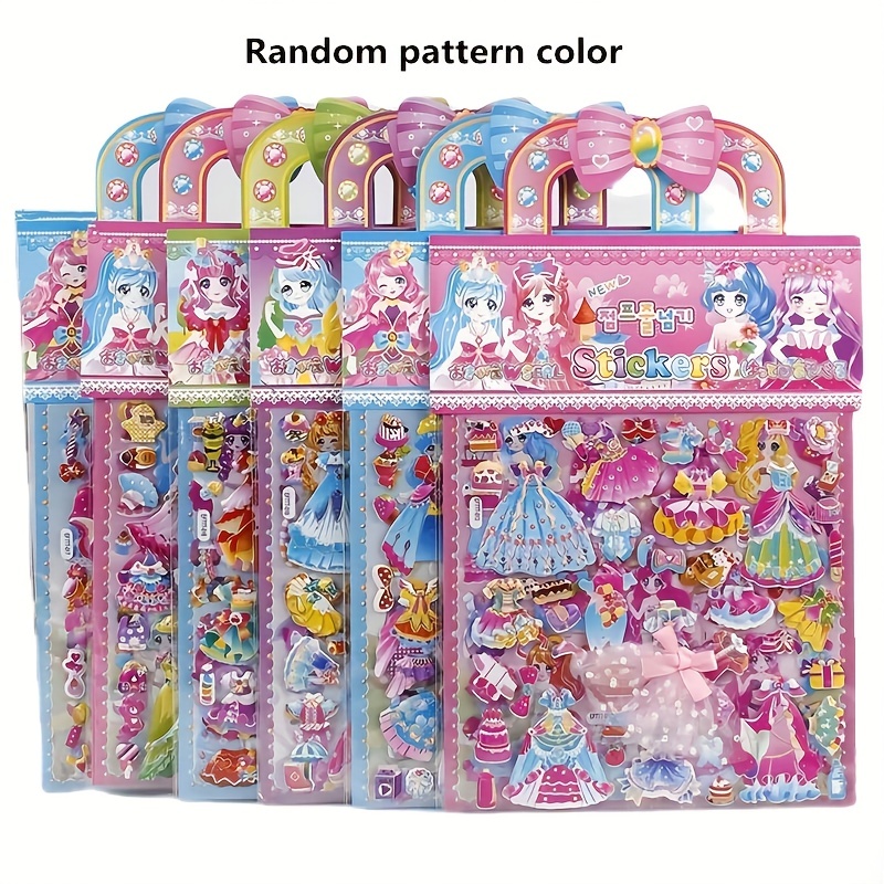 Princesa vestir-se adesivos in - Art Craft Toddler avaliação e preço